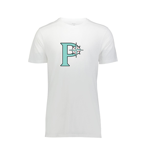 [FTSCUBWH-YS-LOGO1] Decker Youth Tri-Blend T-Shirt - Short Sleeve (Youth S, White, Logo 1)