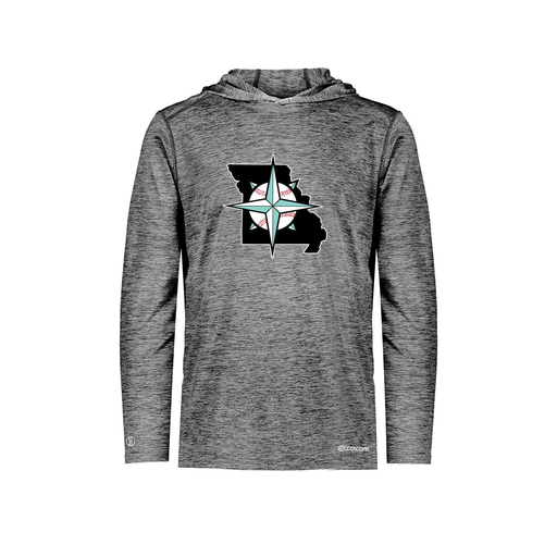 [FOLHCGBK-YS-LOGO3] Youth Charge Hoodie (Youth S, Black, Logo 3)