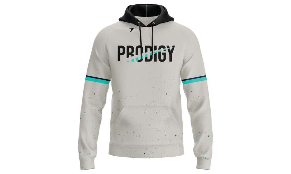 KC Prodigy - Cummings - Grey Splatter Hoodie (No Number)